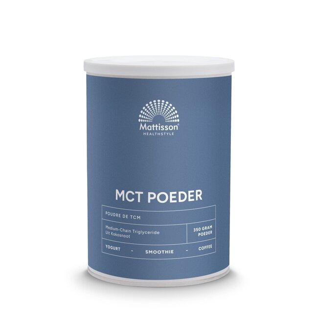 Mattisson MCT en Polvo de coco puro 350 g