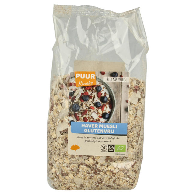 Muesli de avena sin gluten ecológico 750 g