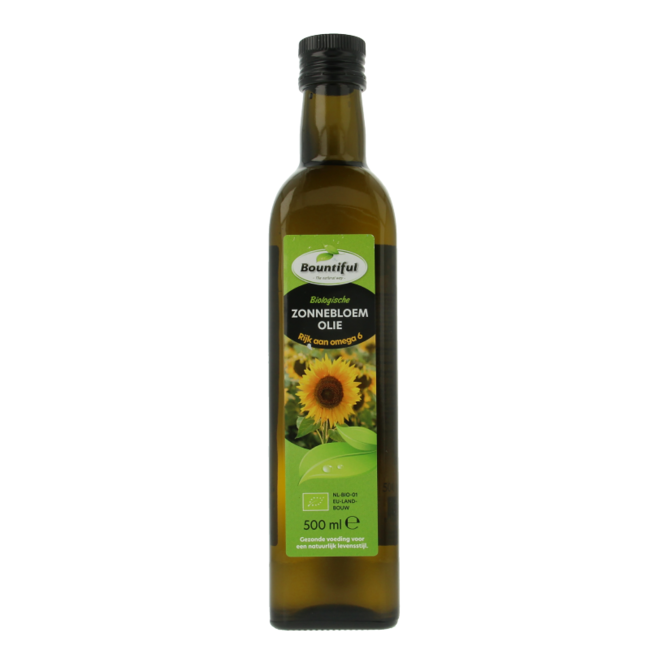 Bountiful Huile de tournesol bio 500 Millilitres
