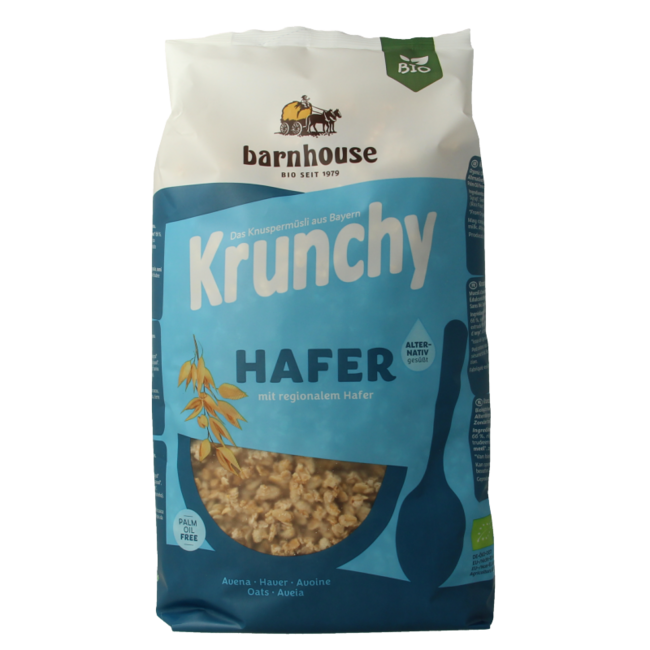 Krunchy Pure Oat No Added Sugar Organic - 750g