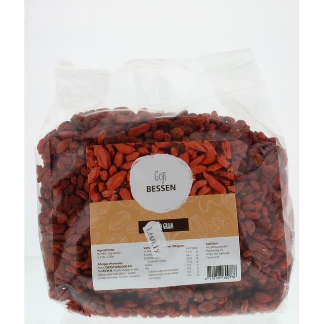 MijnNatuurwinkel Bayas de goji 1 Kilogramo