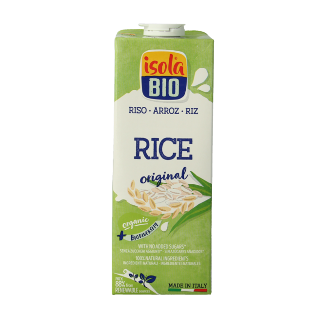 Isola Bio Reisdrink Natur Bio 1 Liter
