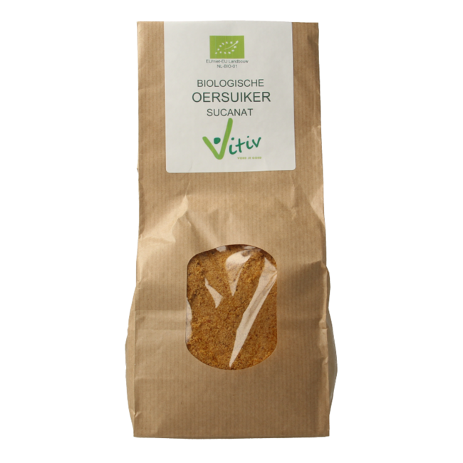 Vitiv Organic Sucanat Raw Sugar 500g