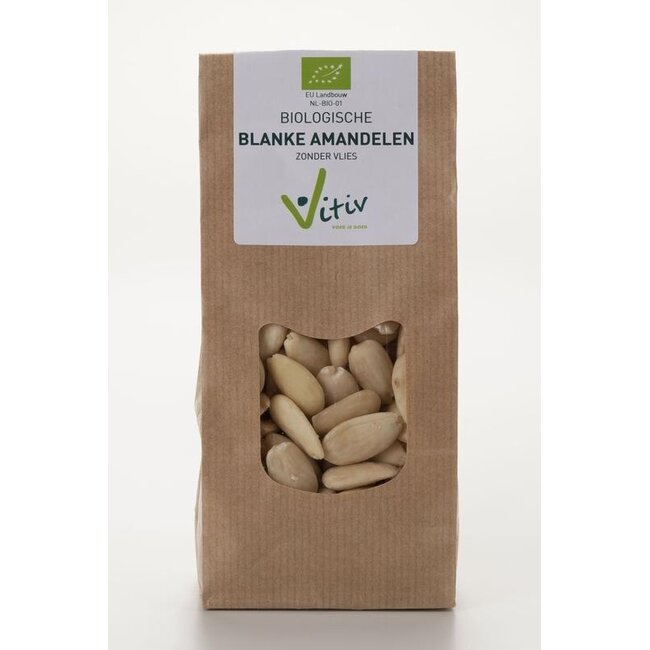Almendras peladas ecológicas 1 kg
