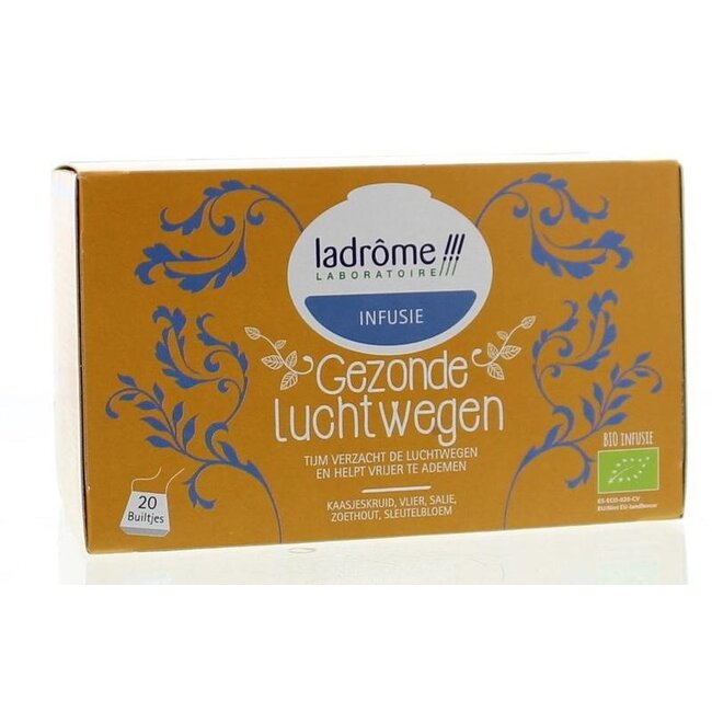 Ladrome Voies respiratoires saines 20 x 1,5 g bio 20 sachets