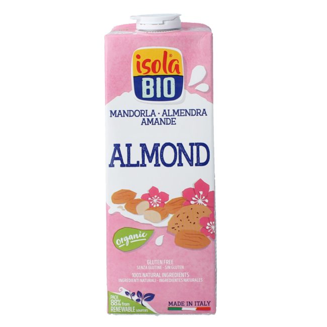 Boisson à l'amande bio Isola Bio 1 Litre