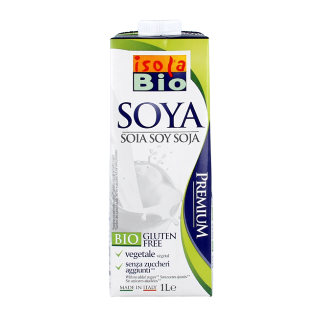 Organic plain soya drink 1 litre
