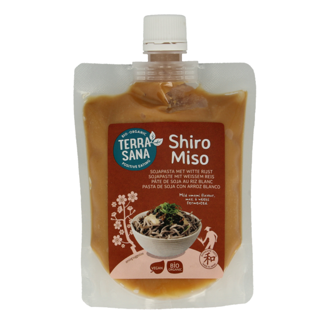 TerraSana Shiro miso w tubie eko bio 250 Gram