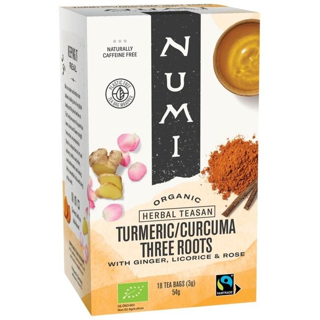 Numi Three roots bio 18 Zakjes