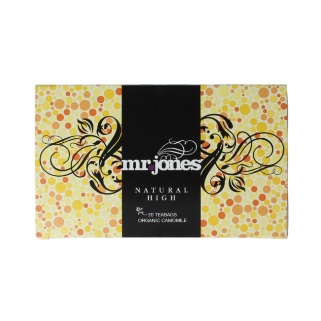 Mr. Jones Natural High Manzanilla Bio 20 Bolsitas