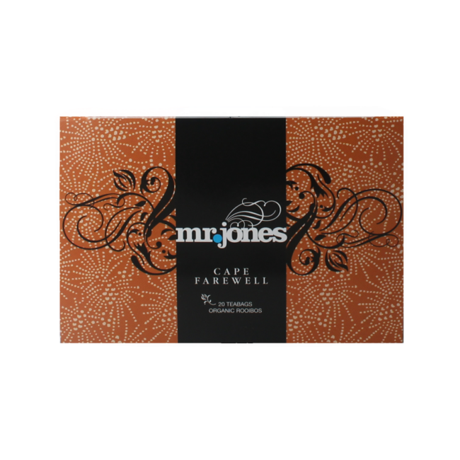 Mr. Jones Cape farewell rooibos bio 20 sachets