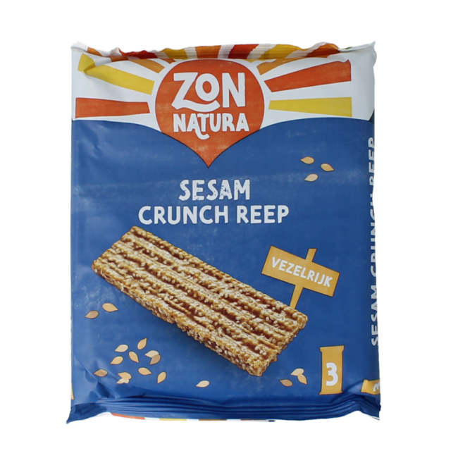 Sesam-Crunch-Riegel 50 Gramm, 3 Stück