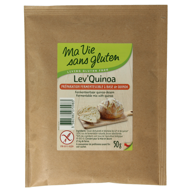 Masa madre de quinoa sin gluten Ma Vie Sans 50 g