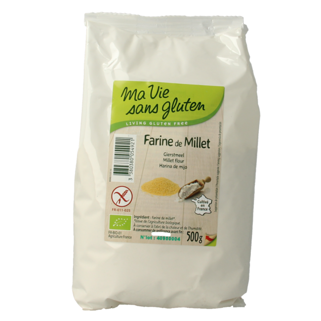 Millet Flour - Gluten-Free - Organic 500g