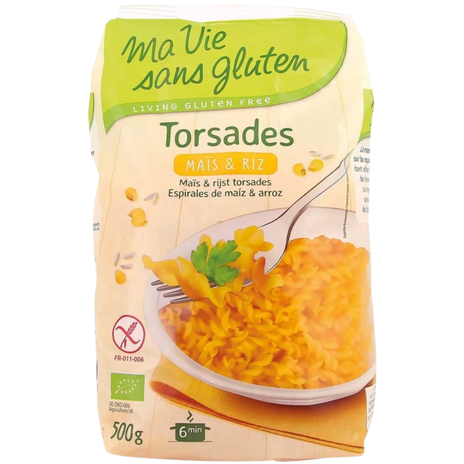 Ma Vie Sans Rice/Maize Spirelli Gluten-Free Organic 500g