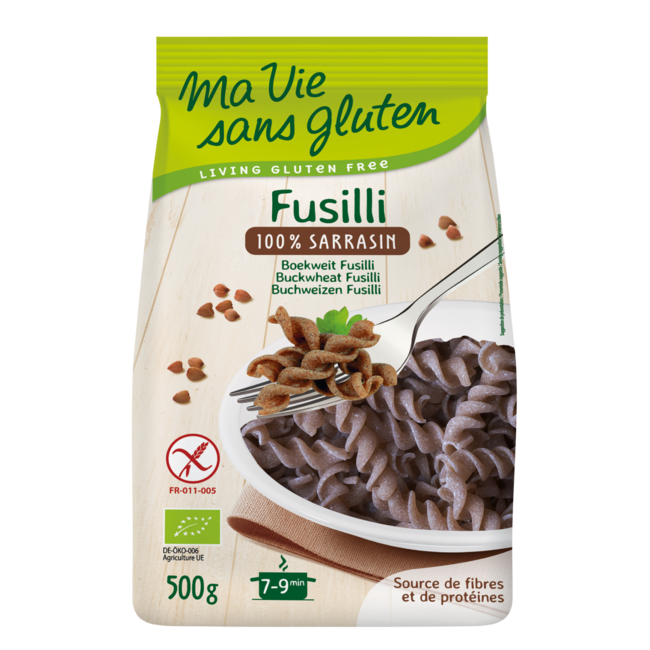 Ma Vie Sans Fusilli au sarrasin sans gluten bio 500 g