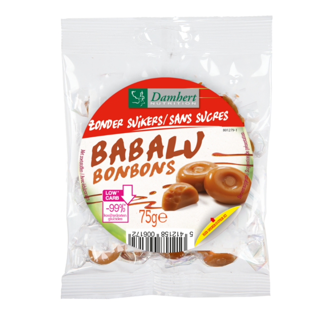 Damhert Babalu butter sweets 75g