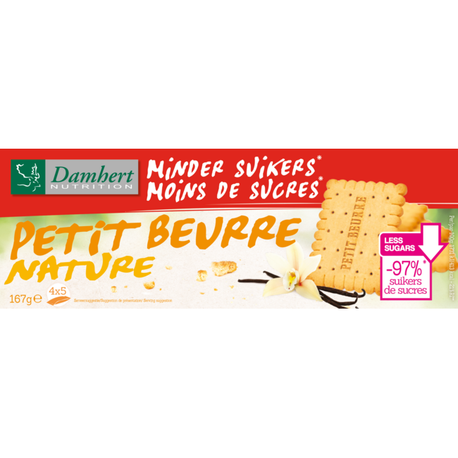 Damhert Petit Beurre Natural 167 Gram
