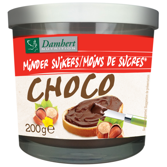 Damhert Crema de cacao con avellanas 200 g