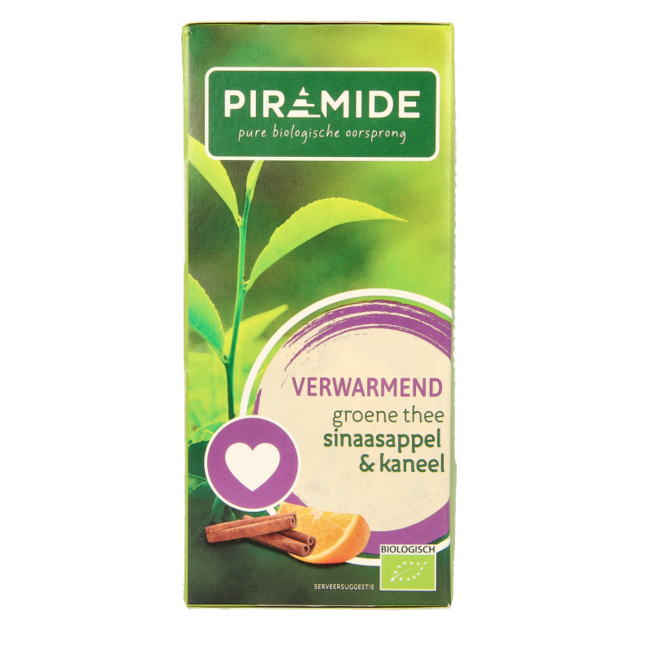 Warming Organic Green Tea Orange & Cinnamon 20 Bags