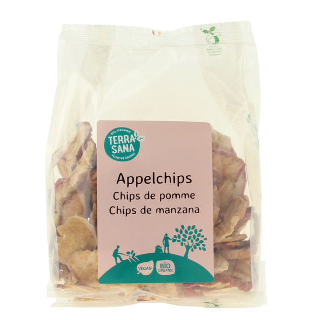 TerraSana Chips de pomme bio 100 grammes