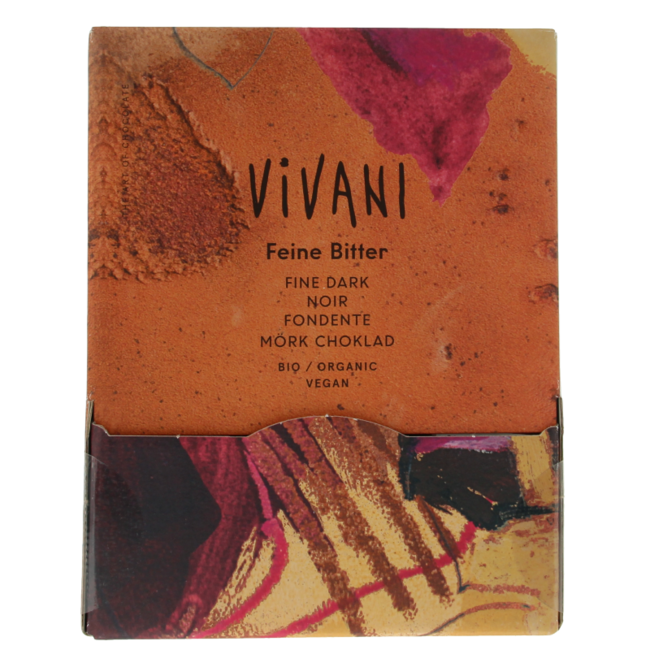 Vivani Schokoladen-Naps Zartbitter 5 Gramm Bio 200 Stück