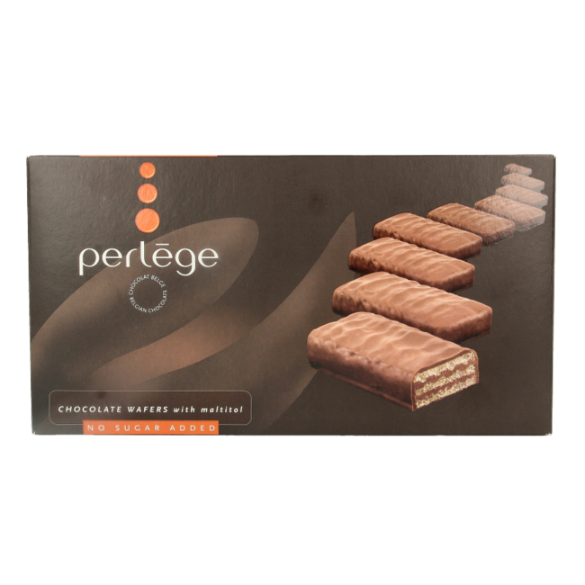 Perlege Chocolate Wafer with Maltitol 180g