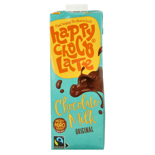 Happy Chocolate Mleko czekoladowe bio 1 Litr