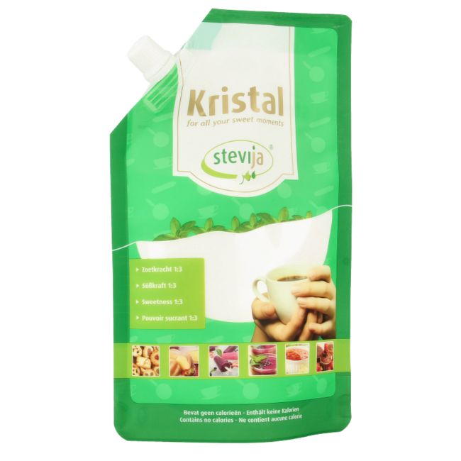 SteviJa Stevia Crystal Stand-Up Pouch 300 Gram