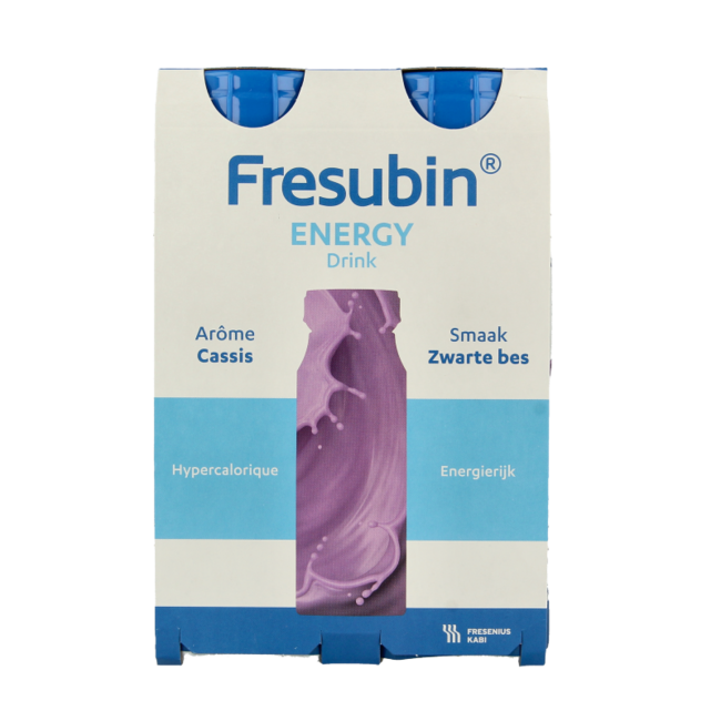Fresubin Energy drink cassis 200 ml 4 unidades