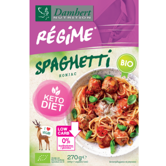 Damhert Regime Spaghetti Bio 270 Gramm