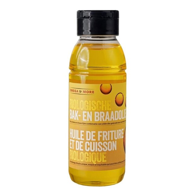 Olio Biologico Omega & More per Cucinare e Friggere 330 Millilitri