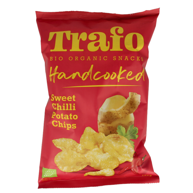 Trafo Chips cotte a mano Sweet Chili Bio 125 Grammi