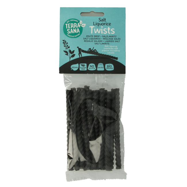TerraSana Torsades de réglisse salée bio 100 g