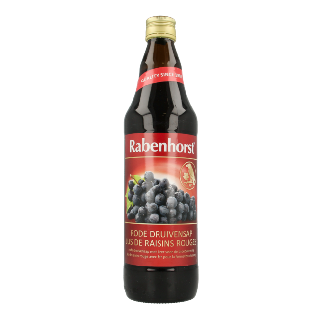 Succo d'Uva Rabenhorst con Ferro 750 Millilitri
