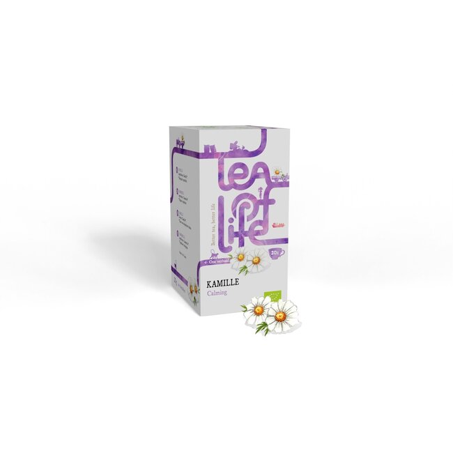 Herbata Tea of Life Rumianek uspokajający bio, 20 torebek