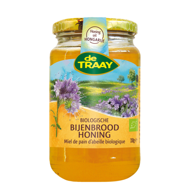 Traay Bijenbroodhoning bio 350 Gram