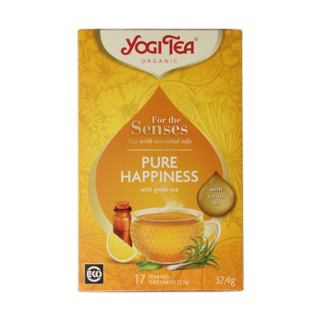 Tea for the senses pure happiness bio 17 Zakjes