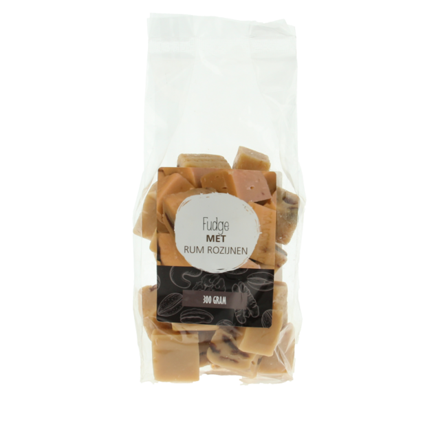 MijnNatuurwinkel Fudge Rum-Rosinen 300 Gramm