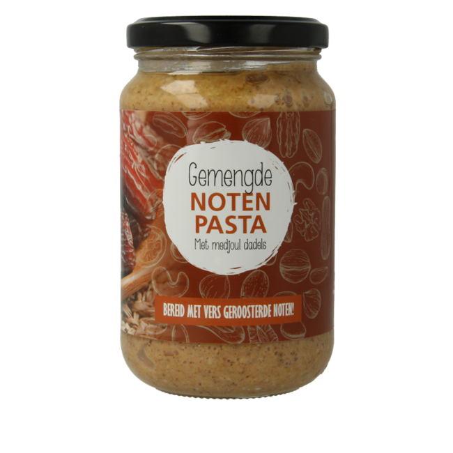 MijnNatuurwinkel Crema de frutos secos mixtos con dátiles 350 g