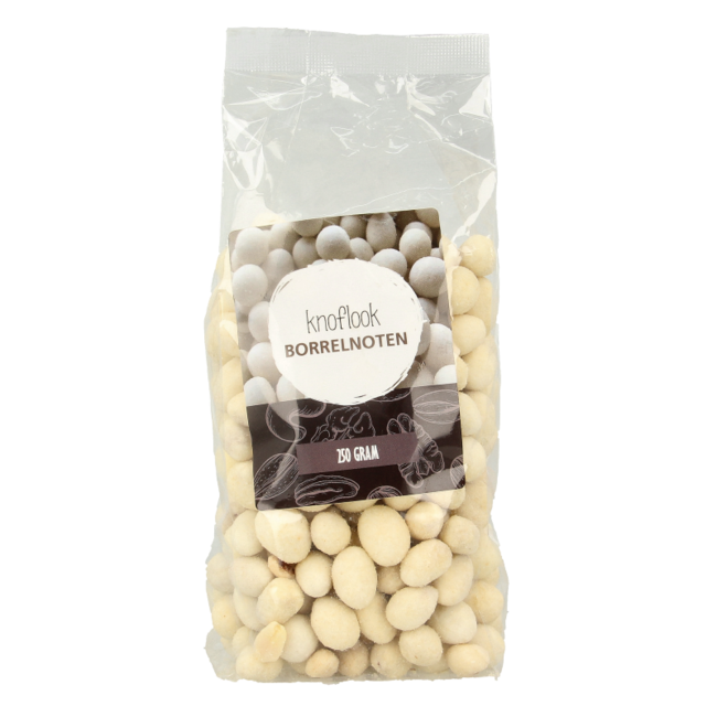 MijnNatuurwinkel Noccioline da Aperitivo all'Aglio 250 Grammi