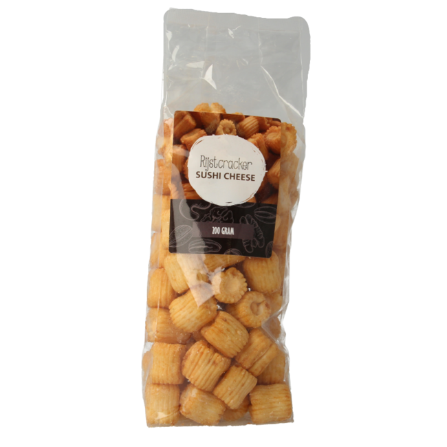 MijnNatuurwinkel Sushi Cheese Rice Crackers 200g