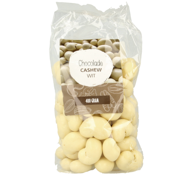 MijnNatuurwinkel Anacardos con chocolate blanco 400 g