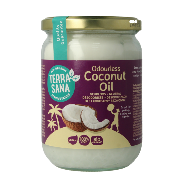 Organic odourless coconut oil 500 Milligram