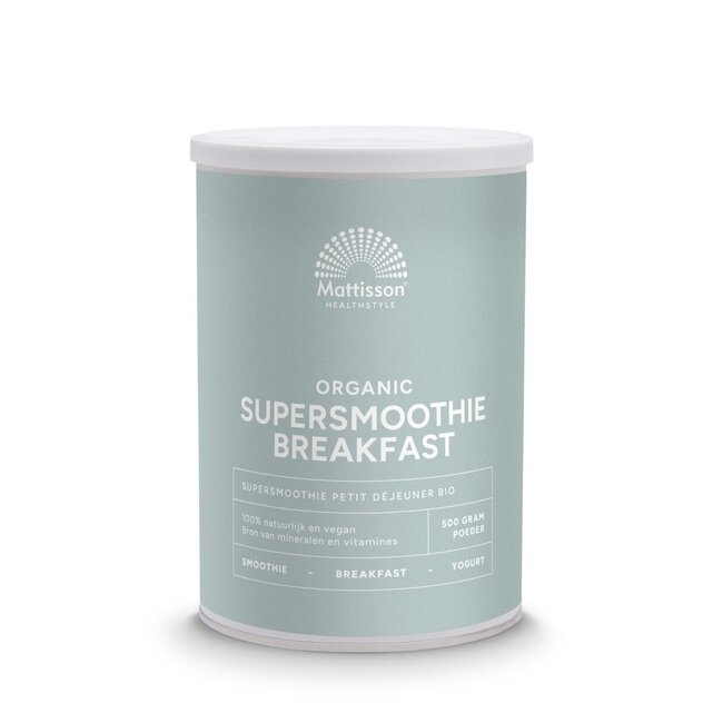 Mattisson Organic supersmoothie breakfast bio 500 Gram