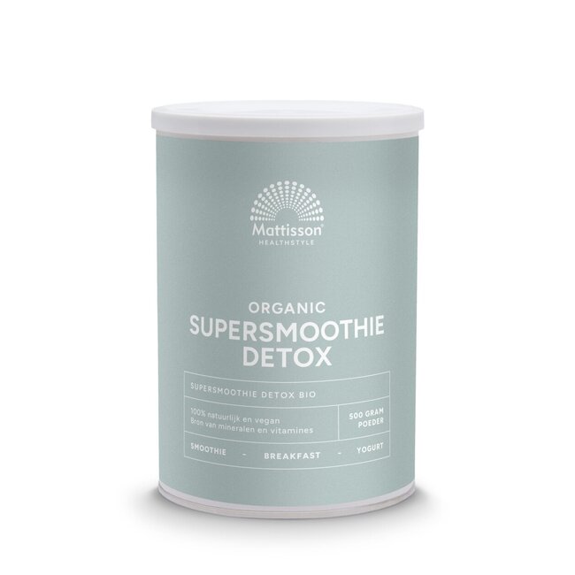Mattisson SuperSmoothie Detox Biologico 500 Grammi