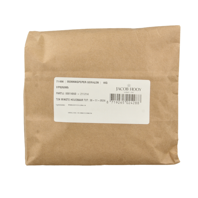 Jacob Hooy Mielony Niepokalanek Mnisi (Pieprz Mnisi) 1 Kilogram