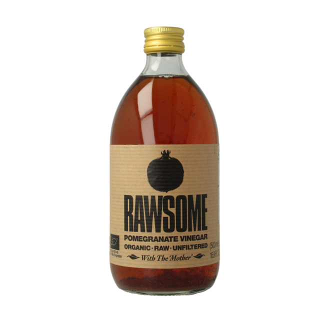 Rawsome Vinagre de granada con la madre bio 500 ml