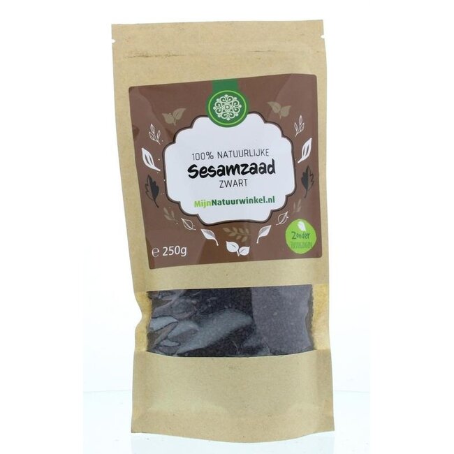 MijnNatuurwinkel Sezam czarny 250 gramów