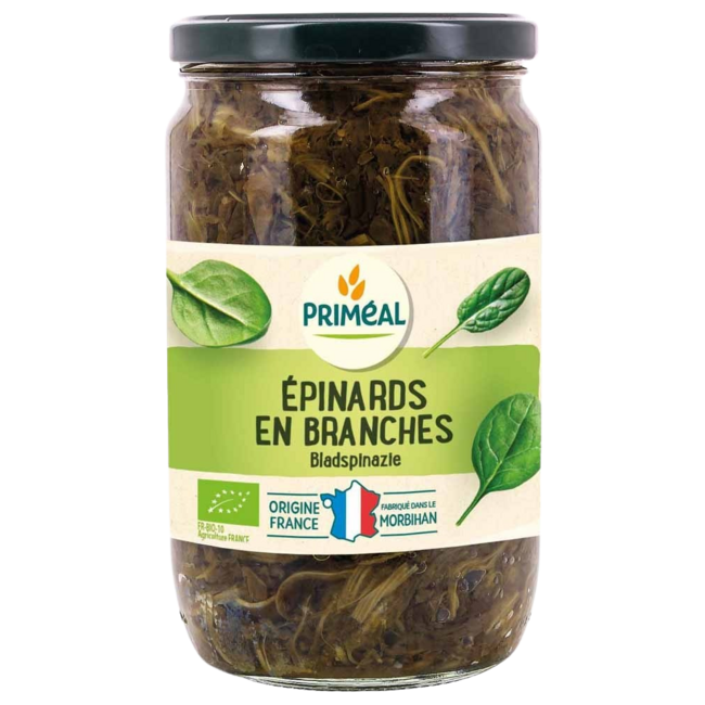 Primeal Espinacas en hoja bio 720 ml